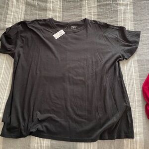 NEW- 24/7 black T-Shirt 2x Maurice Brand